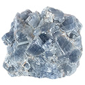 Blue Calcite Mineral Specimen