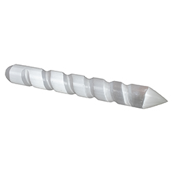 Polished Selenite Wand w/Point