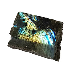 Labradorite Mineral Specimen, Small - Polished 1-Side