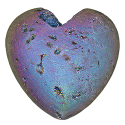 Aura Druzy Heart