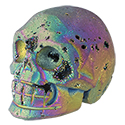 Aura Druzy Skull