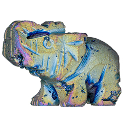 Aura Druzy Elephant