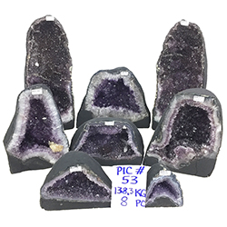 Amethyst Crate #304, 8pcs, Dark Purple $11.75/lb <br /><Font color="#ff0000;"> ON SALE!</Font>