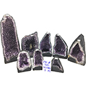 Amethyst Crate #310. 8pcs. Dark Purple $11.75/lb <br /><Font color=