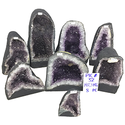 Amethyst Crate #324, 8pcs, Medium Purple $10.25/lb<br /><Font color="#ff0000;"> ON SALE!</Font>