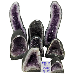 Amethyst Crate #329C, 8pcs, Dark Purple $11.75/lb <br /><Font color="#ff0000;"> ON SALE!</Font>