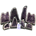 Amethyst Crate #331, 8pcs, Dark Purple, $11.75/lb <br /><Font color=