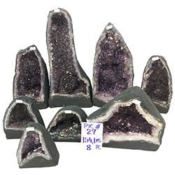 Amethyst Crate #339, 8pcs, Medium Purple $10.25/lb <br /><Font color="#ff0000;"> ON SALE!</Font>