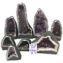 Amethyst Crate #339, 8pcs, Medium Purple $10.25/lb <br /><Font color=