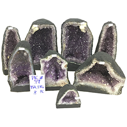 Amethyst Crate #341, 8pcs, Medium Purple $10.25/lb <br /><Font color="#ff0000;"> ON SALE!</Font>