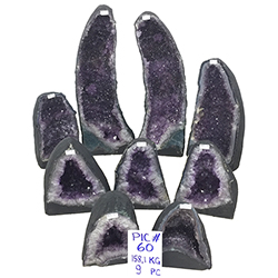 Amethyst Crate #348C, 9pcs. Dark Purple $11.75/lb <br /><Font color="#ff0000;"> ON SALE!</Font>