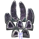 Amethyst Crate #348C, 9pcs. Dark Purple $11.75/lb <br /><Font color=