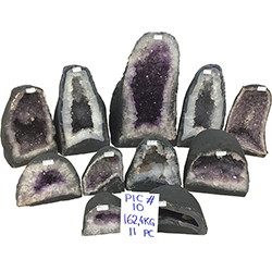 Amethyst Crate #357, 11pcs, Light Purple $6.00/lb <br /><Font color="#ff0000;"> ON SALE!</Font>