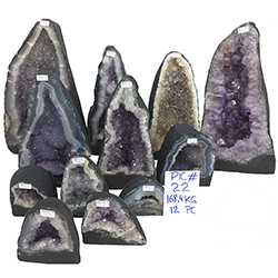 Amethyst Crate #369, 12pcs, Light Purple $6.00/lb <br /><Font color="#ff0000;"> ON SALE!</Font>