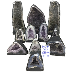 Amethyst Crate #373, 11pcs, Light Purple $6.00/lb <br /><Font color="#ff0000;"> ON SALE!</Font>