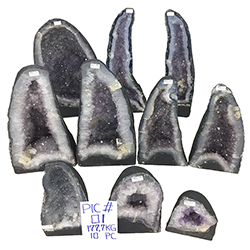 Amethyst Crate #391, 10pcs, Light Purple $6.00/lb <br /><Font color="#ff0000;"> ON SALE!</Font>