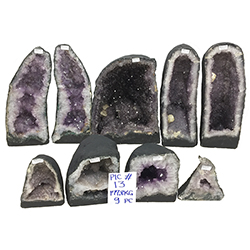 Amethyst Crate #391C, 9pcs, Light Purple $6.00/lb <br /><Font color="#ff0000;"> ON SALE!</Font>