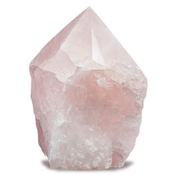 Rose Quartz Points - Polished