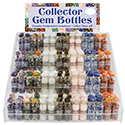 Gemstone Collector Bottles Acrylic Display Package