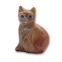 Carved Stone Cat