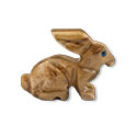 Carved Stone Rabbit