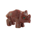 Carved Stone Rhino