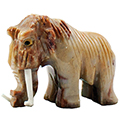 Carved Stone Mammoth