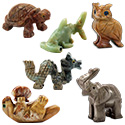 Carved Stone Animal Assortment