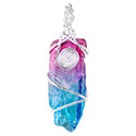 Wire Wrapped Aura Point Necklace