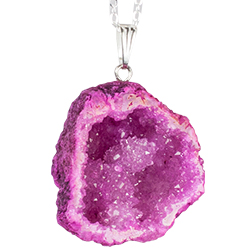 Enhanced Geode Necklace