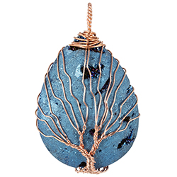 Aura Teardrop, Wire Tree - Cord