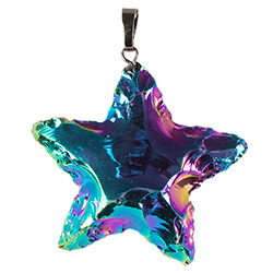 Aura Star Necklace - Silver