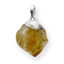 Natural Citrine Point Necklace