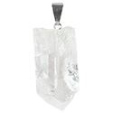 Natural Crystal Point Necklace