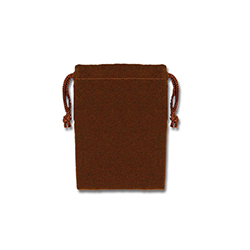 Brown Felt Bag - 2x3