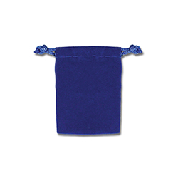 Blue Felt Bag - 2x3