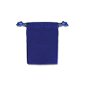 Blue Felt Bag - 2x3