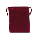 Red Felt Bag - 3x4