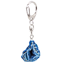 Geode Half Key Chain