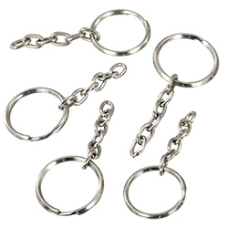 Split Key Rings with Chain