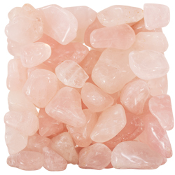 Rose Quartz Tumbled Stone - Extra Small