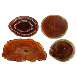 #5 Agate Thin Slice - Red