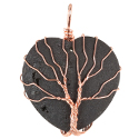 Aura Heart, Wire Tree - Cord