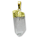 Natural Quartz Point Necklace