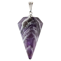 Gemstone Pendulum Necklace