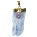 Kyanite with Amethyst Point
