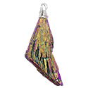 Rainbow Aura Kyanite Necklace - Silver