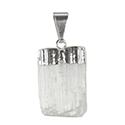 Small Selenite Necklace - Silver