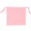 Pink Felt Bag - 3x3