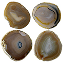 #0 Thin Agate Slice - Natural